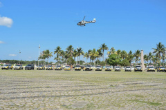 Com apoio de helicóptero e 50 viaturas, PM desencadeia megaoperação no Litoral