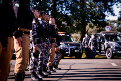 Batalhão de Guarapuava comemora aniversário com homenagens e lançamento da Operação Pronta Resposta