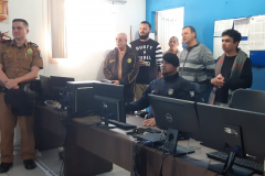 Inauguração Sistema de Monitoramento CONSEG Matinhos