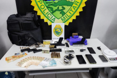 RONE prende dois suspeitos e apreende armas de fogo em Curtiba