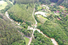Copel e bombeiros alertam moradores da Campina Grande do Sul sobre vazão do rio Capivari