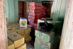 BPFRON apreende mais de três toneladas de drogas em Diamante D’Oeste
