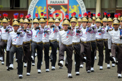 Após 1º ano, 120 cadetes do curso de oficiais da PMPR recebem Espadim Tiradentes