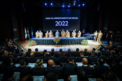 Curso de Aperfeiçoamento de Oficiais forma 66 novos capitães para PMPR e Corpo de Bombeiros