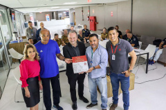 Futebol beneficente das forças de segurança distribui mais de 800 brinquedos