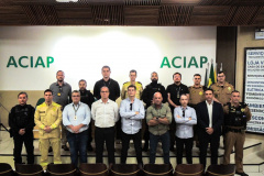 Secretário da Segurança Pública se reúne com forças de segurança de Paranavaí