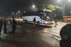Cães policiais de Londrina participam de operação em conjunto com a PRE