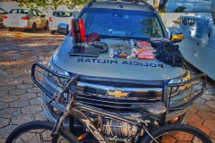 Ação integrada das polícias Civil e Militar recuperam objetos furtados e prendem suspeito em Loanda