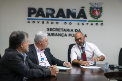 Secretário Hudson recebe Consulado do Japão, prefeitos e deputados em reuniões na Cidade da Polícia