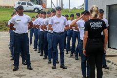 Integração: futuros praças da PM conhecem atuação da Polícia Penal no complexo de Piraquara
