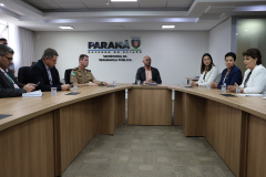 Secretário se reúne com Deputadas Estaduais para debater assuntos relacionado a segurança da Mulher 