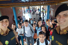 Polícia Militar dá início a ação de reforço no policiamento escolar no Paraná