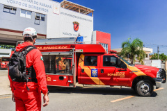 Em evento da ONU, bombeiros do Paraná buscam integração em rede de ajuda humanitária