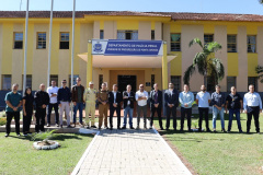 Secretário Hudson faz visita técnica em duas unidades prisionais no interior do Estado