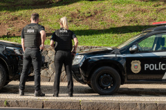 PCPR e PMPR prendem homem em flagrante por homicídio em Palmeira