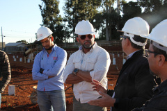 Secretário visita obras e instituições da segurança pública em Ponta Grossa