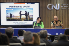 Diretriz da Polícia Militar é destaque em seminário promovido pelo Conselho Nacional de Justiça