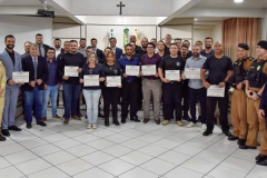 Policiais penais de Francisco Beltrão são homenageados pela Câmara de Vereadores