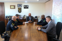 Secretário da Segurança Pública recebe visita do superintendente da PRF
