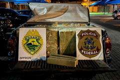 PMPR e Polícia Federal apreendem mais de 4 toneladas de drogas no Oeste do Estado