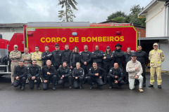 Curso de brigada de incêndio capacita 30 policiais penais na região de Francisco Beltrão