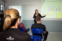 Palestra conscientiza servidores da Polícia Penal sobre identificação da tuberculose