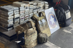 PCPR, PF e Receita Federal apreendem 83,5 quilos de cocaína em Paranaguá