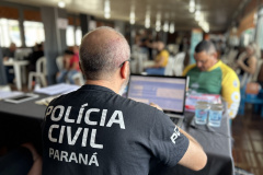  PCPR na Comunidade oferece serviços de polícia judiciária para a população de Moreira Sales 