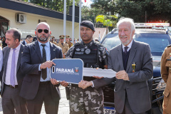  Unidade especializada da Polícia Militar, BPRone completa 31 anos e recebe 38 novas viaturas