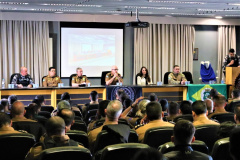 Oficiais da Polícia Militar realizam o 1º Curso de Gestão Estratégica de Policiamento de CHOQUE