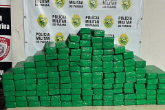 Operação conjunta resulta em apreensão de drogas e cigarros em Cambé