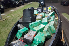 Operações policiais apreendem 1,7 mil quilos de drogas em Curitiba e Santa Helena