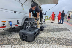 Após teste no feriado, Estado vai usar drones para ajudar bombeiros em salvamentos