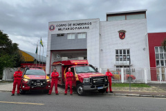 Paraná vai mandar mais 50 bombeiros para o Rio Grande do Sul neste domingo
