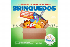 Governo do Estado lança campanha de arrecadação de brinquedos
