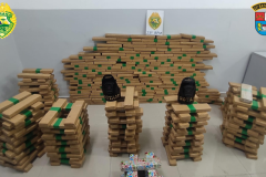 Polícia Militar apreende 336kg de maconha em Curitiba