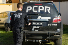 PCPR prende suspeitos de furtos ocorridos em Andirá