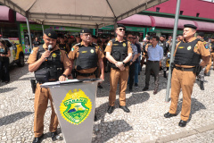 Nova Companhia da PM reforça policiamento nos bairros de Curitiba e Região Metropolitana