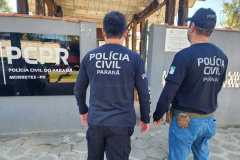 PCPR prende dois homens por descumprimento de medida protetiva e violência psicológica em Morretes