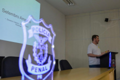 Setembro Amarelo: Polícia Penal promove evento voltado a reflexão sobre a saúde mental dos servidores
