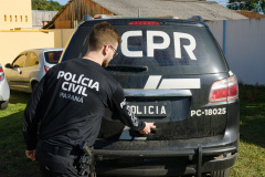 PCPR prende suspeito de homicídio ocorrido em Santa Isabel do Ivaí
