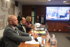 Secretário da Segurança Pública do Paraná participa de audiência pública  no Senado Federal