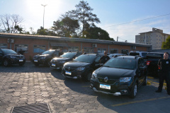 Polícia Penal recebe veículos da Justiça Federal para Divisão de Monitoração Eletrônica