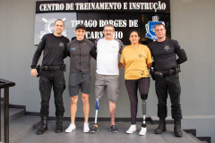 Base da Polícia Penal vira centro de treinamento para paratletas que vão disputar o Brasileiro