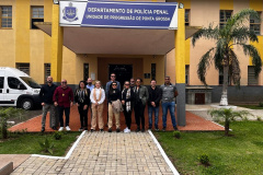 Autoridades penitenciárias do Rio Grande do Norte conhecem boas práticas de trabalho prisional no Paraná