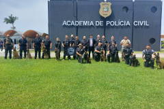 PCPR participa de curso de Cinotecnia Policial em Santa Catarina