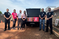 Polícia Penal promove ações solidárias e de conscientização em alusão ao Outubro Rosa