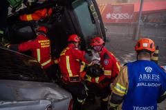 Bombeiros do Paraná disputam desafio mundial de salvamento veicular nas Ilhas Canárias