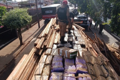 BPRV apreende 3 toneladas de maconha em operação no Norte do Paraná