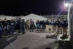  Força-tarefa faz operação contra roubos de cargas em rodovia em Campina Grande do Sul